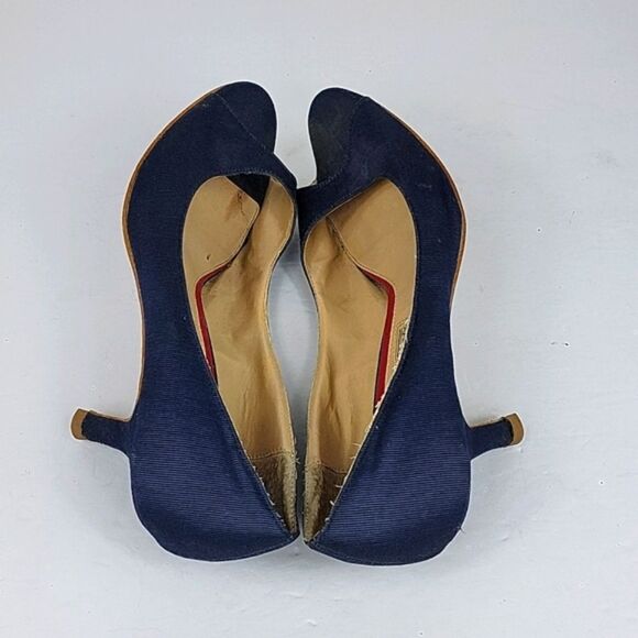 Buffalo London Open Toe Blue Heel - Picture 11 of 16